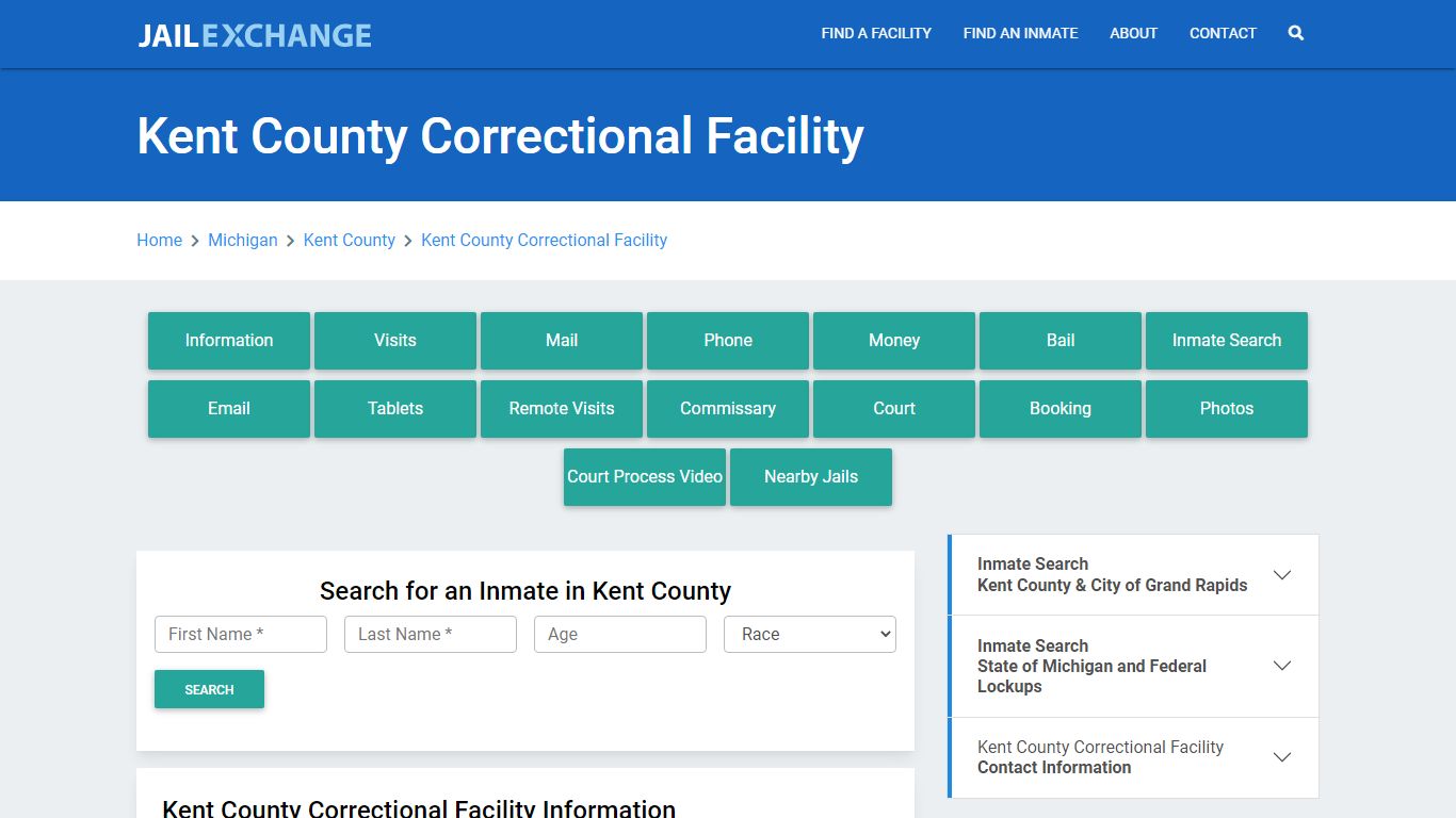 Kent County Correctional Facility - Jail Exchange